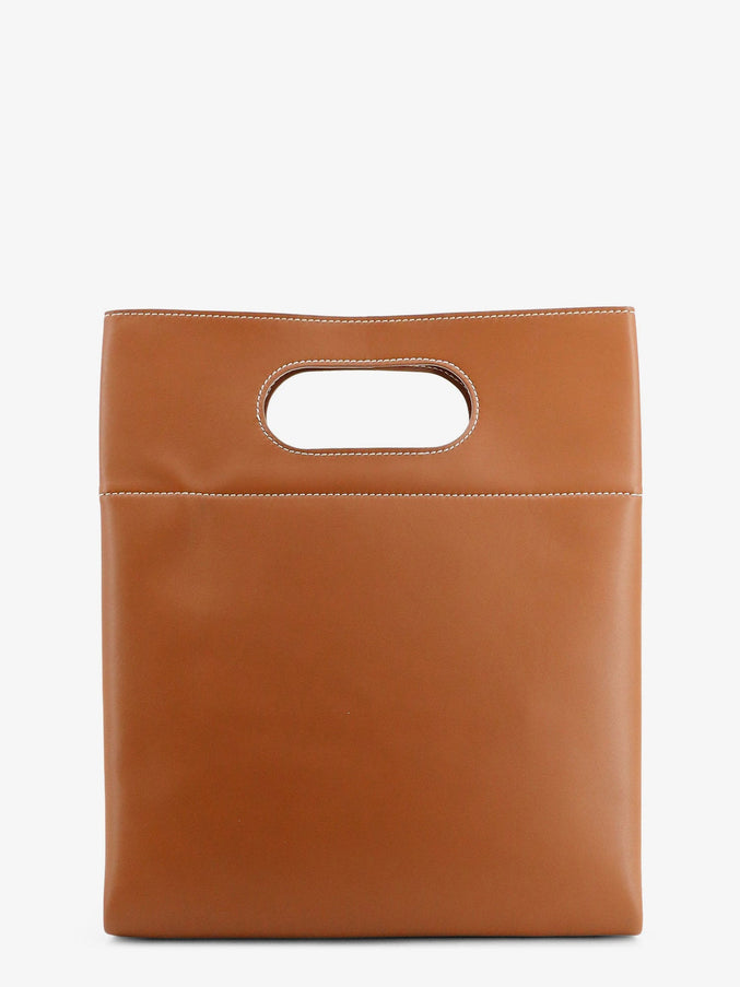 Loro Piana Just Bag Leather Handbag Uni Tart