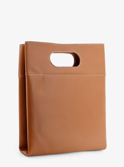 Loro Piana Just Bag Leather Handbag