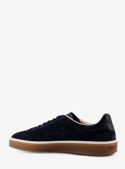 Loro Piana Suede Tennis Walk Sneakers