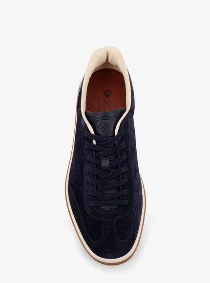 Loro Piana Suede Tennis Walk Sneakers