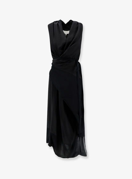 Maison Margiela Silk Dress 40 Black