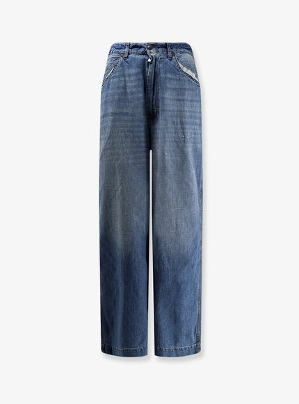 Maison Margiela Worn-Out Cotton Jeans 38 Medium Blue Vintage