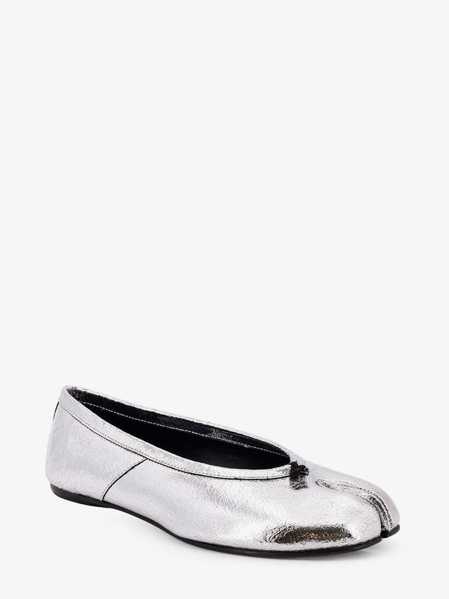 Maison Margiela Tabi Laminated Leather Ballerina