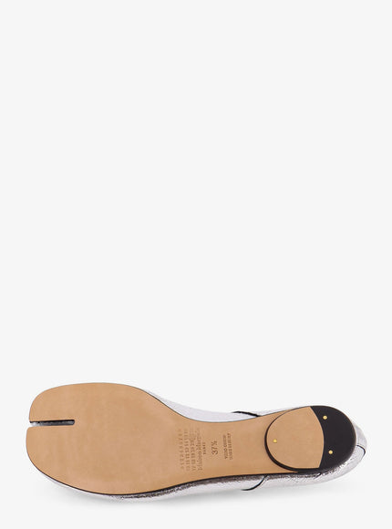 Maison Margiela Tabi Laminated Leather Ballerina