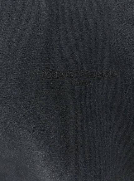 Maison Margiela Cotton Sweatshirt With Front Embroidered Logo