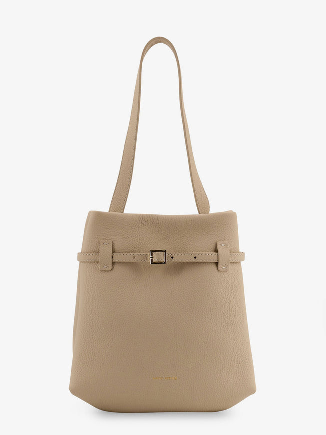 Manu Atelier Mini Tote Du Jour Leather Shoulder Bag Uni Vanilla