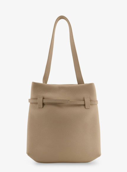 Manu Atelier Mini Tote Du Jour Leather Shoulder Bag