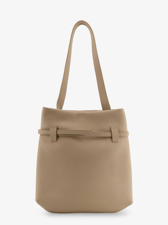 Manu Atelier Mini Tote Du Jour Leather Shoulder Bag