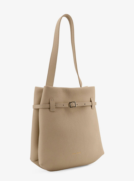 Manu Atelier Mini Tote Du Jour Leather Shoulder Bag