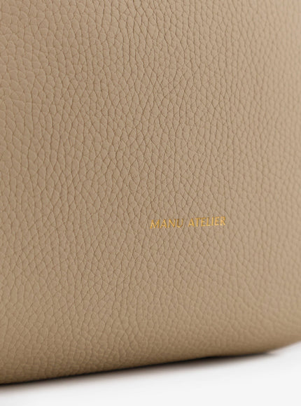 Manu Atelier Mini Tote Du Jour Leather Shoulder Bag