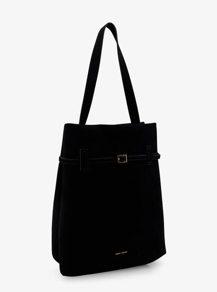Manu Atelier Tote Du Jour Suede Shoulder Bag