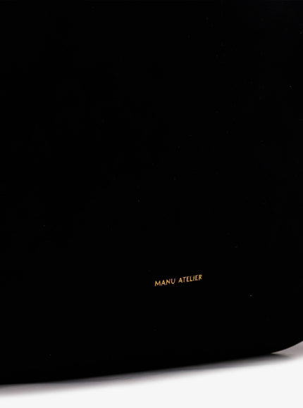 Manu Atelier Tote Du Jour Suede Shoulder Bag