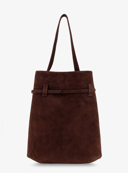 Manu Atelier Suede Tote Du Jour Shoulder Bag