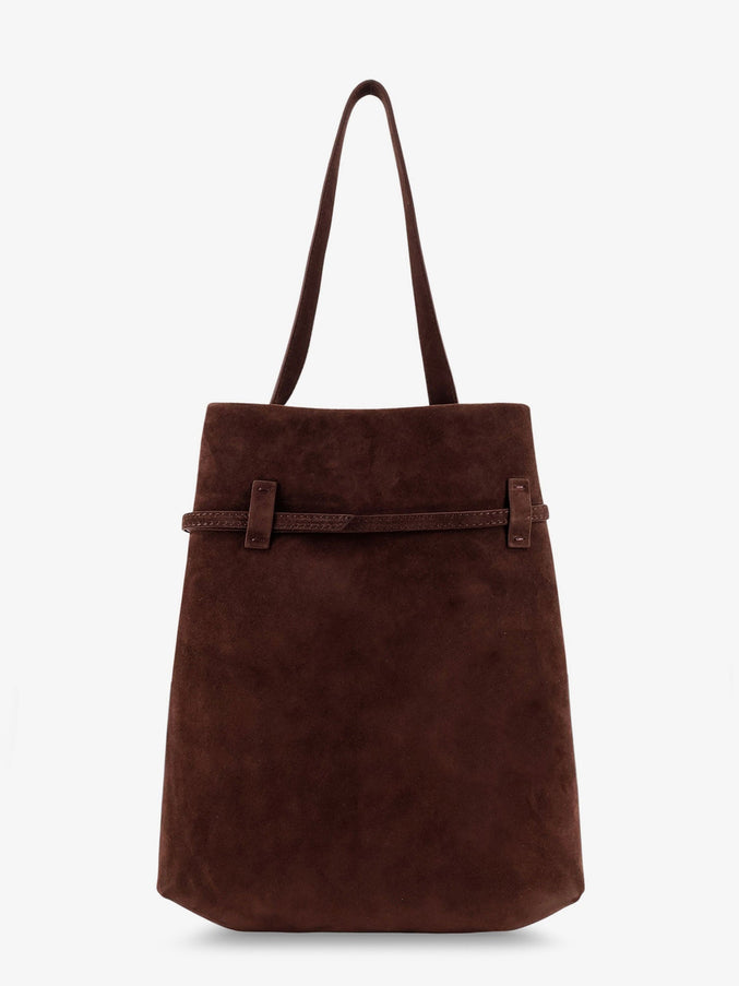 Manu Atelier Suede Tote Du Jour Shoulder Bag