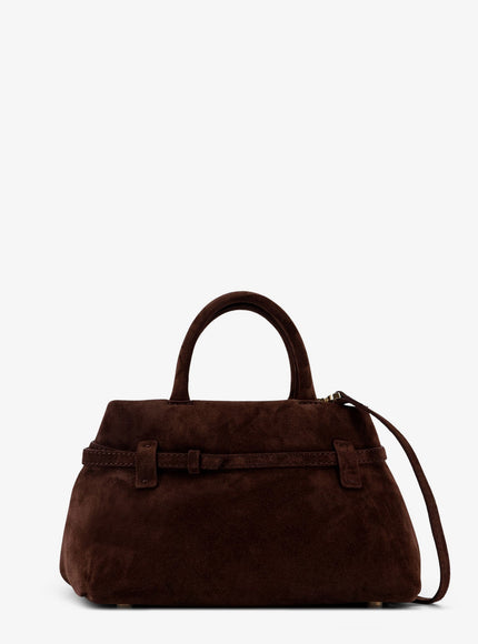 Manu Atelier Le Cambon 25 Suede Handbag