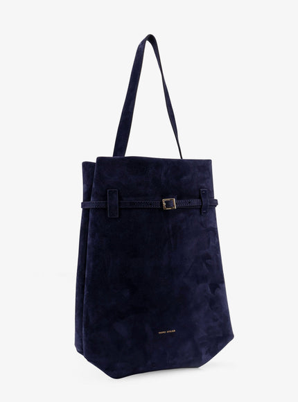 Manu Atelier Tote Du Jour Suede Shoulder Bag