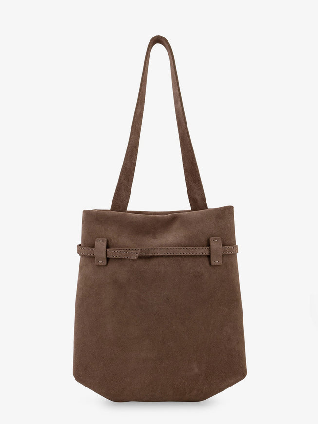 Manu Atelier Mini Tote Du Jour Suede Shoulder Bag