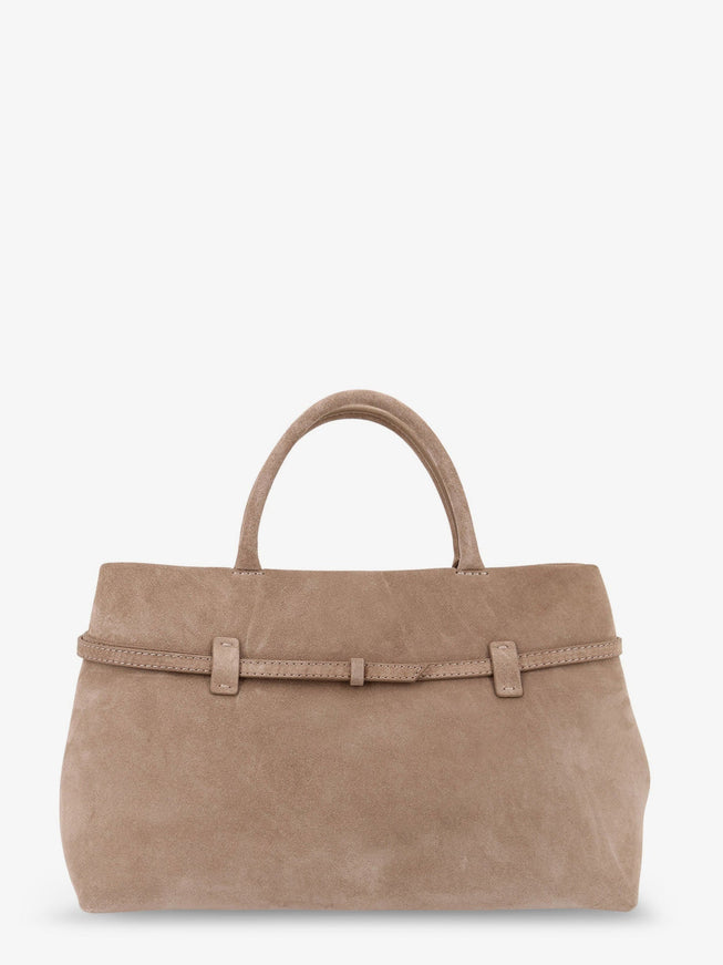 Manu Atelier Le Cambon 35 Suede Shoulder Bag