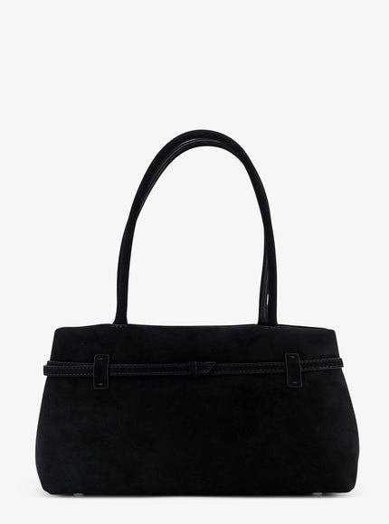 Manu Atelier East West Le Cambon Suede Shoulder Bag