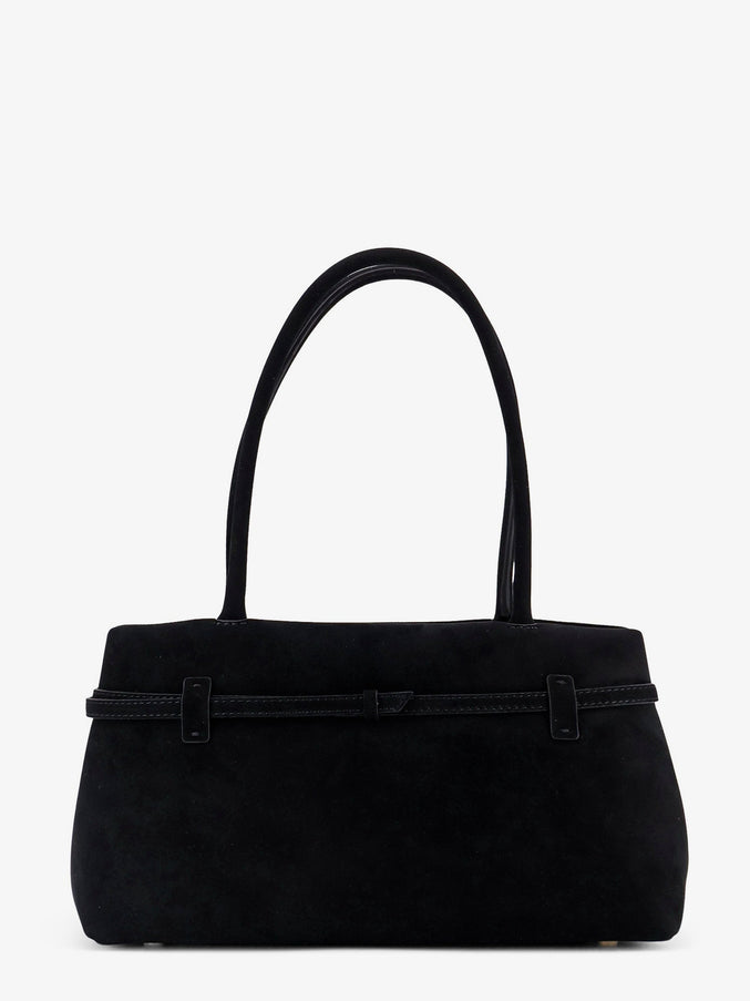 Manu Atelier East West Le Cambon Suede Shoulder Bag