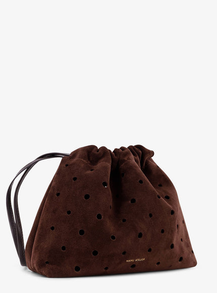 Manu Atelier Romy Suede Shoulder Bag