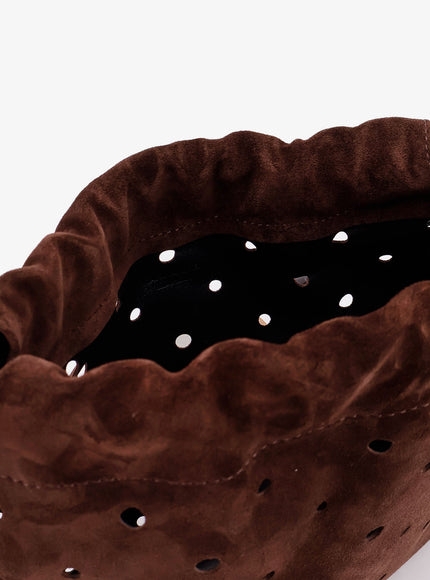 Manu Atelier Romy Suede Shoulder Bag
