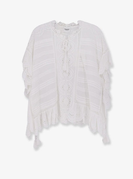 Marant Etoile Payton Organic Cotton Top White