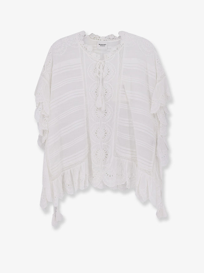 Marant Etoile Payton Organic Cotton Top White