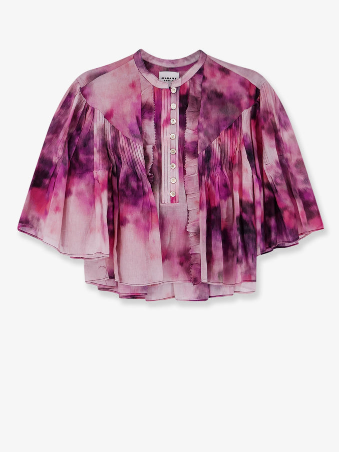 Marant Etoile Veelia Organic Cotton Shirt Pink
