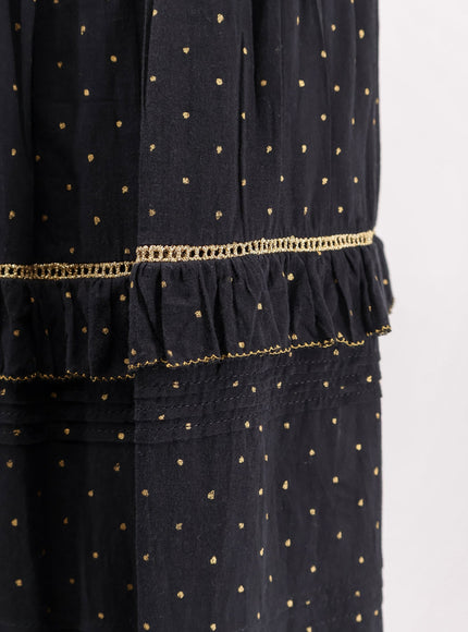 Marant Etoile Volodia Polka-Dots Skirt