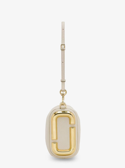 Marc Jacobs Snapshot Hammered Leather Shoulder Bag