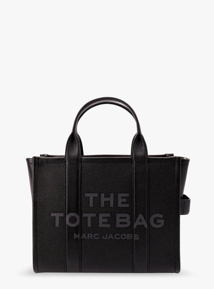 Marc Jacobs Leather Shoulder Bag With Logo On The Front Uni Black