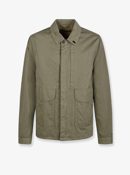 Massimo Osti Overshirt Cotton Blend Jacket Oxfordtan