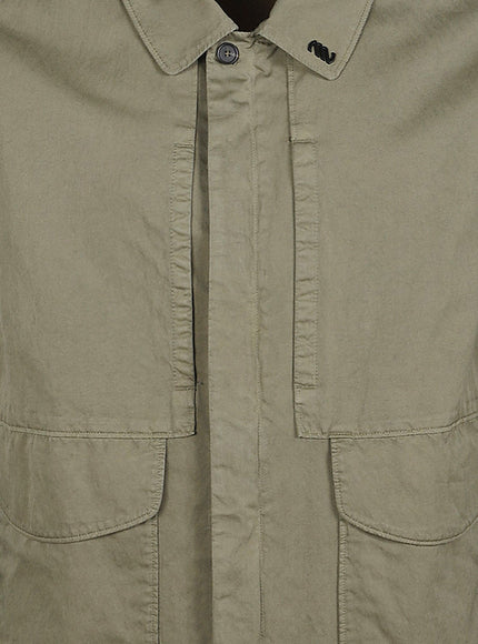 Massimo Osti Overshirt Cotton Blend Jacket