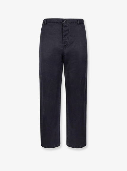 Massimo Osti Silk Blend Trousers Total Eclipse