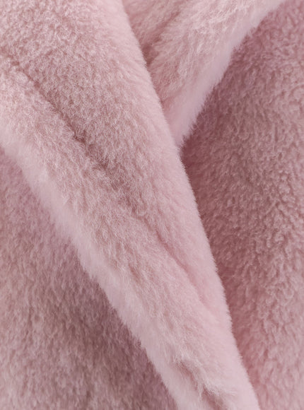 Max Mara Tedgirl Alpaca And Virgin Wool Fur Coat