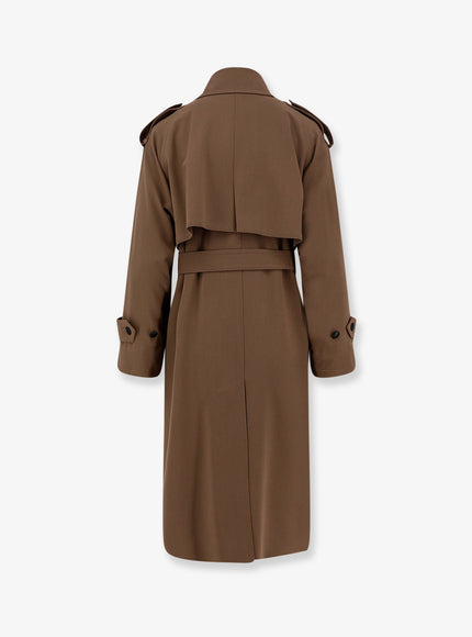 Max Mara Mxmcerto Virgin Wool Trench