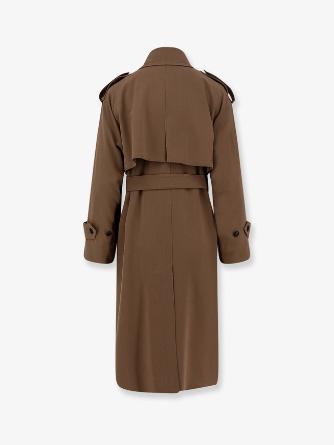 Max Mara Mxmcerto Virgin Wool Trench
