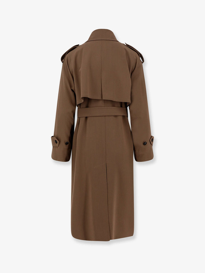 Max Mara Mxmcerto Virgin Wool Trench