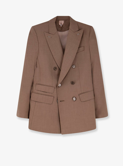 Max Mara Virgin Wool Cupola Blazer Sabbia