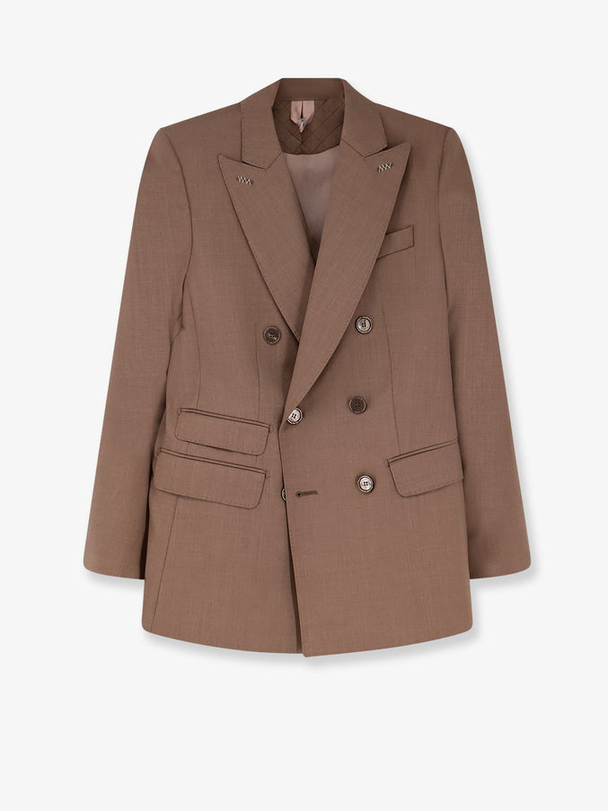 Max Mara Virgin Wool Cupola Blazer Sabbia