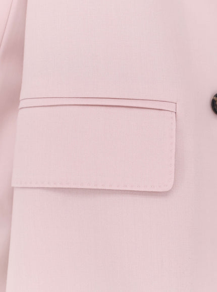 Max Mara Wool, Mohair And Silk Blend Ombrosa Blazer