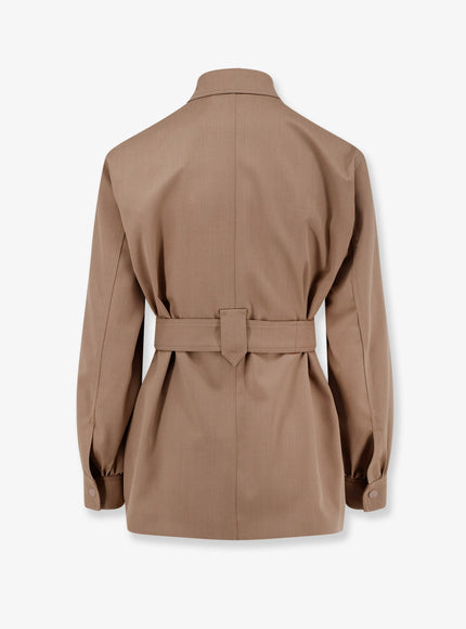 Max Mara Mxmagenzia Virgin Wool Shirt/Jacket