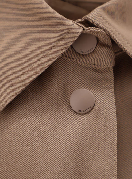 Max Mara Mxmagenzia Virgin Wool Shirt/Jacket