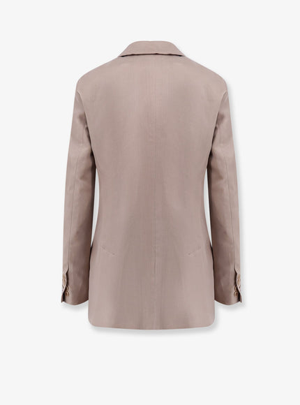Max Mara Mxsfeltro Silk Blazer
