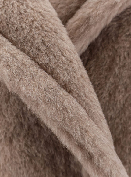 Max Mara Mxmcambusa Alpaca And Cashmere Fur Jacket