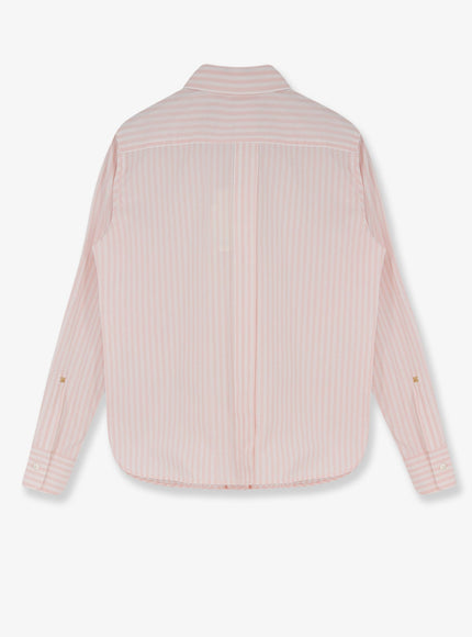 Max Mara Mxmaccenni Striped Cotton Shirt