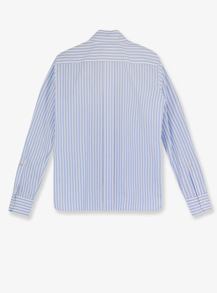 Max Mara Mxmaccenni Striped Cotton Shirt