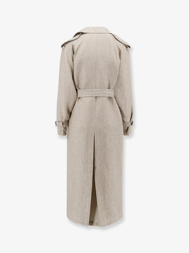 Max Mara Mxspedaggi Linen Trench