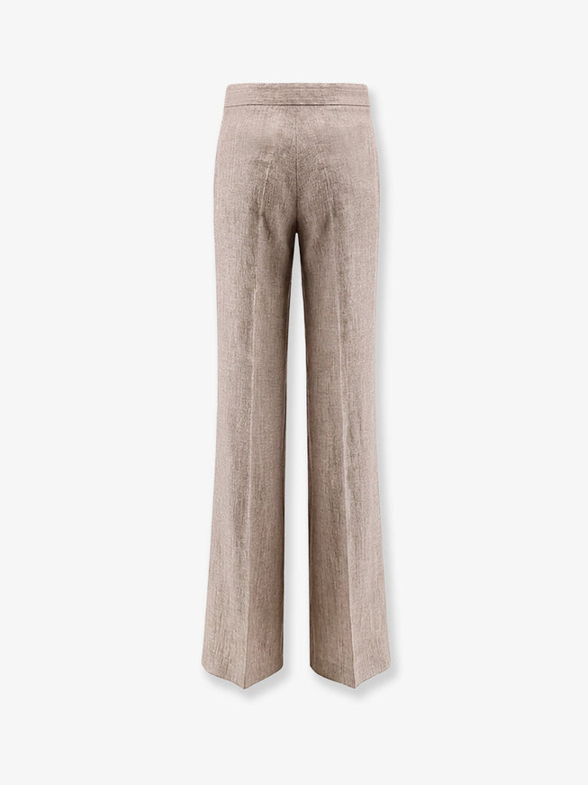 Max Mara Mxmdeserto Linen Trousers